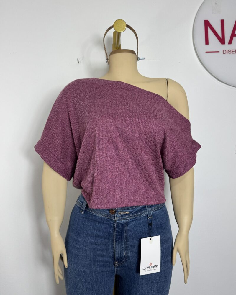 Blusa Casual Off-Shoulder Marta Tejida | Estilo Suelto y Elegante – Mi Prenda Favorita