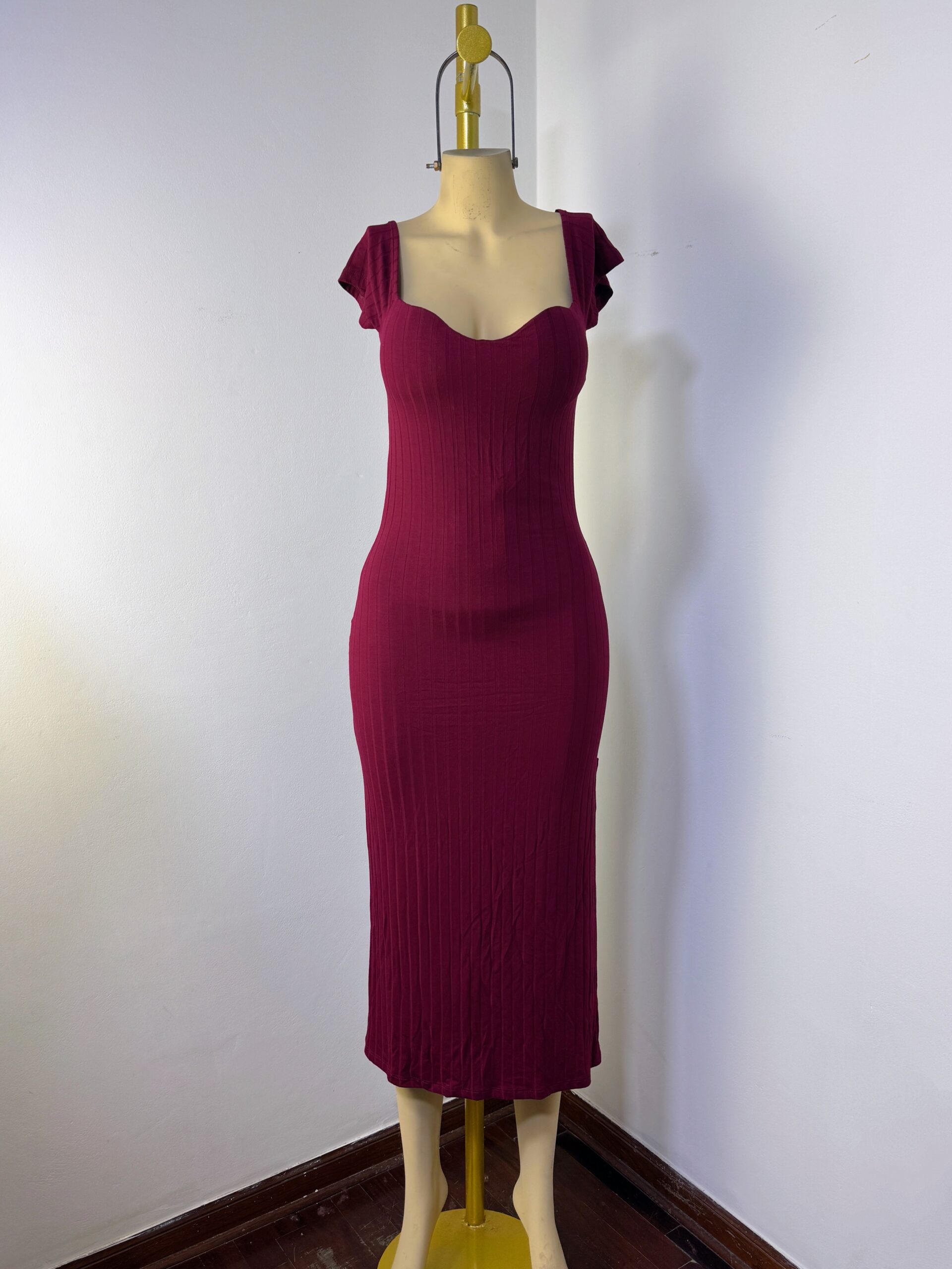 Vestido Luz -Vino