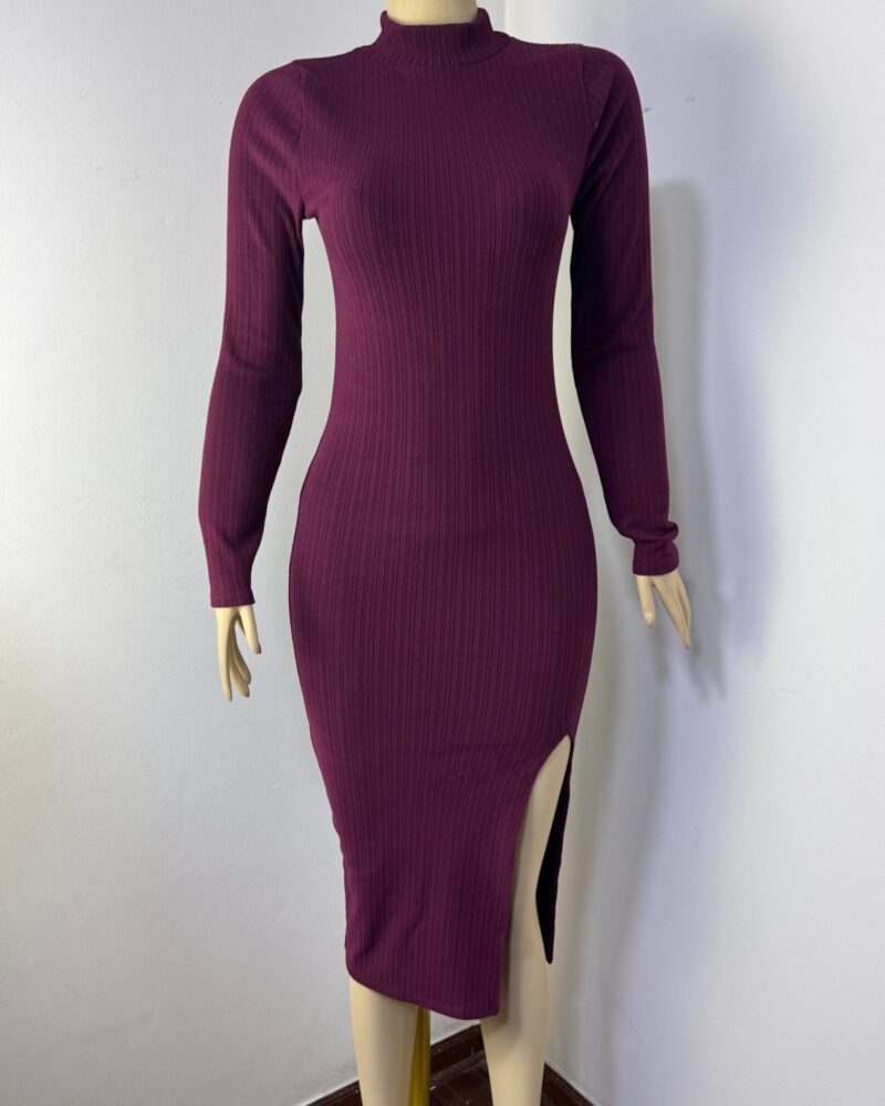 Vestido Luna - Borgoño