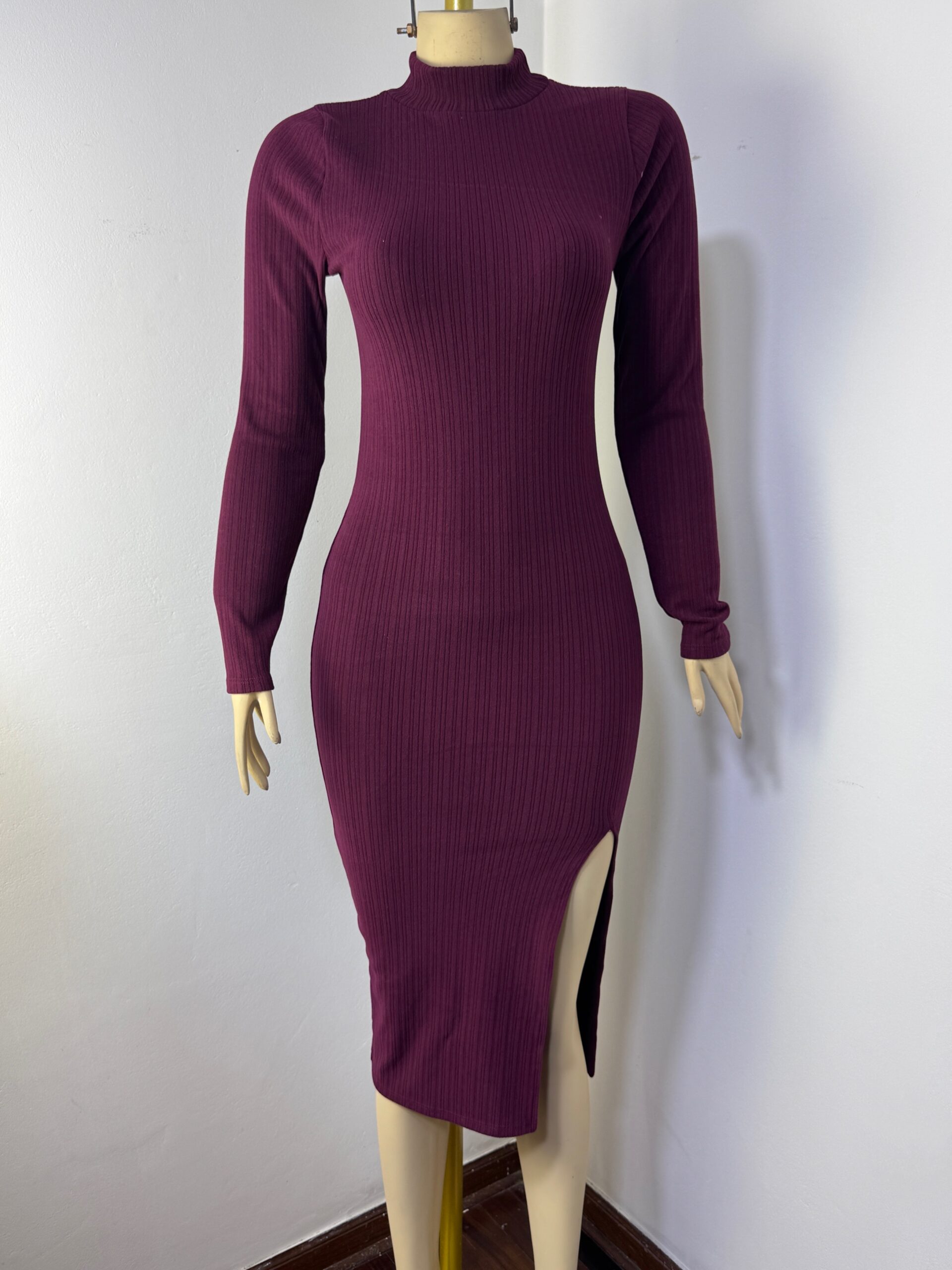 Vestido Luna - Borgoño