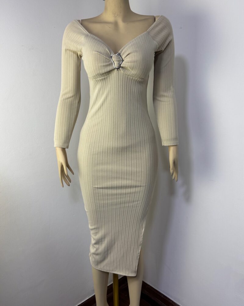 Vestido Lara - Beis