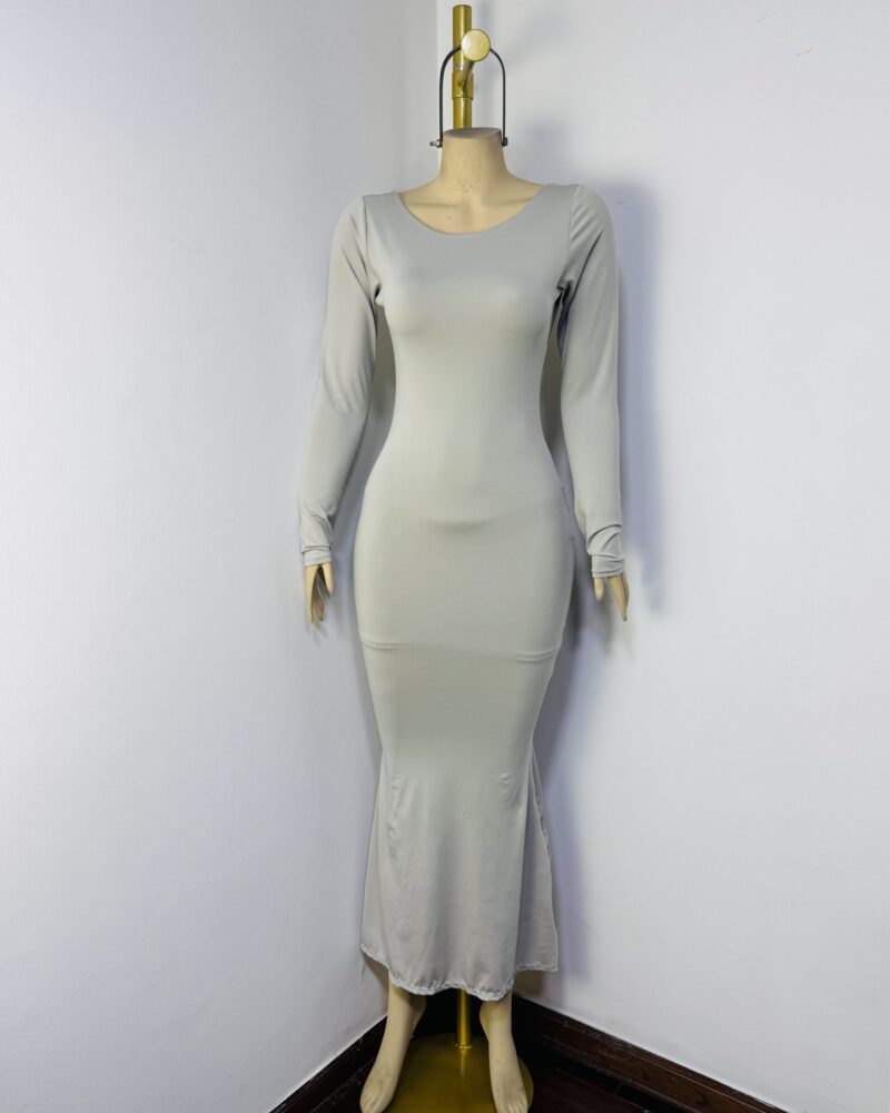 Vestido Cata - Plomo