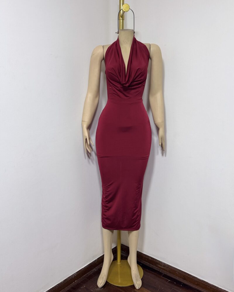 Vestido Lucia -Vino