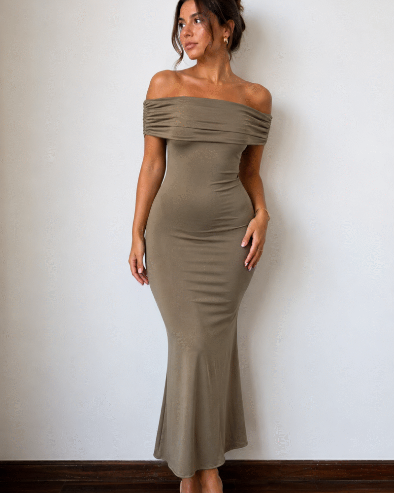 Vestido Rumbera - Dorado
