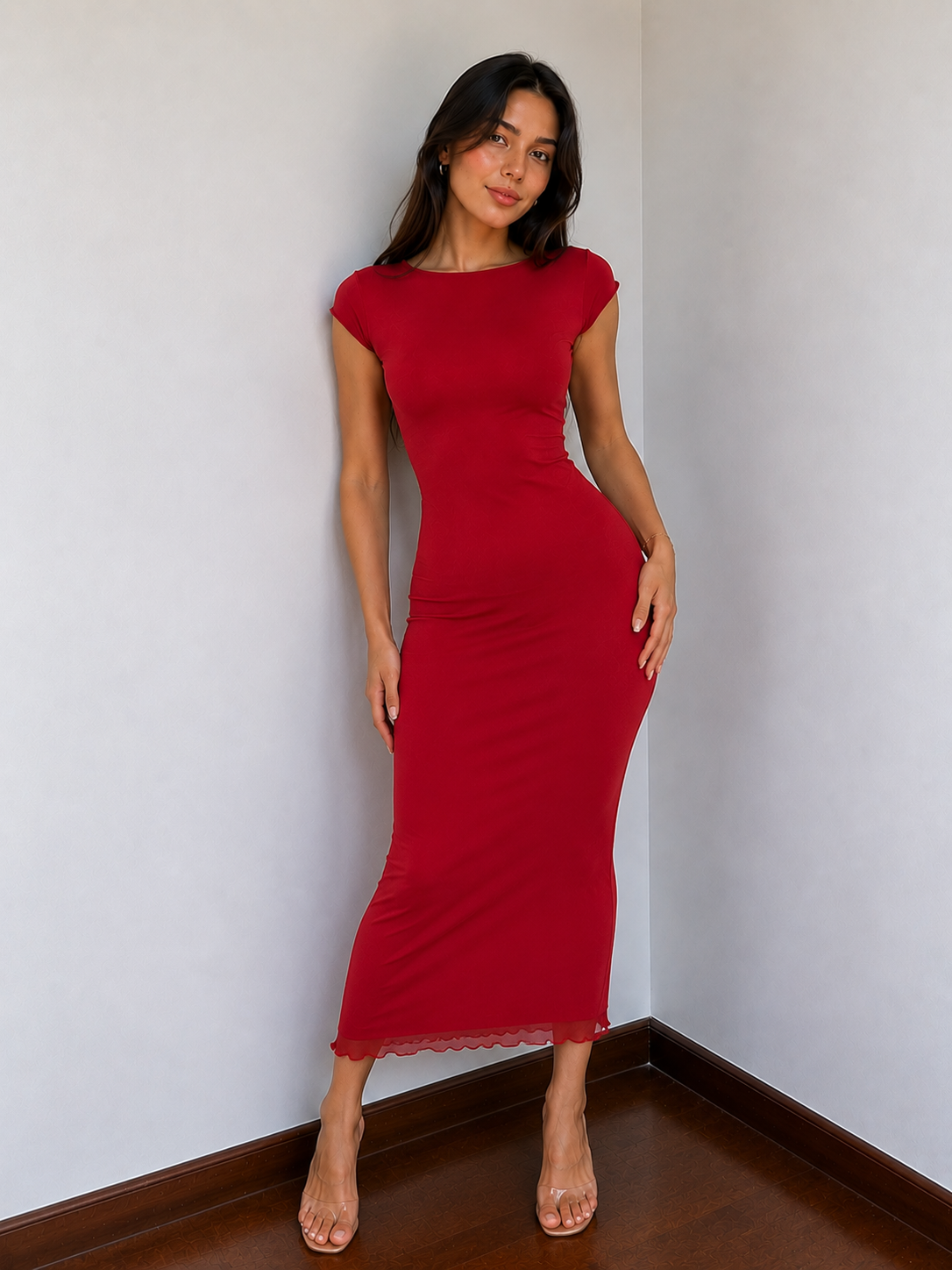 Vestido Samanta - Rojo