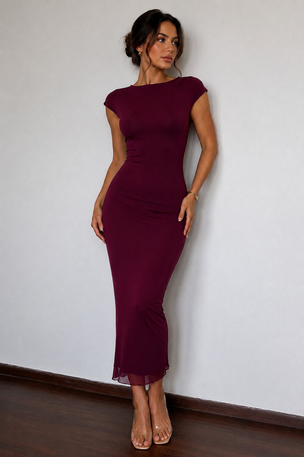 Vestido Samanta - Vino